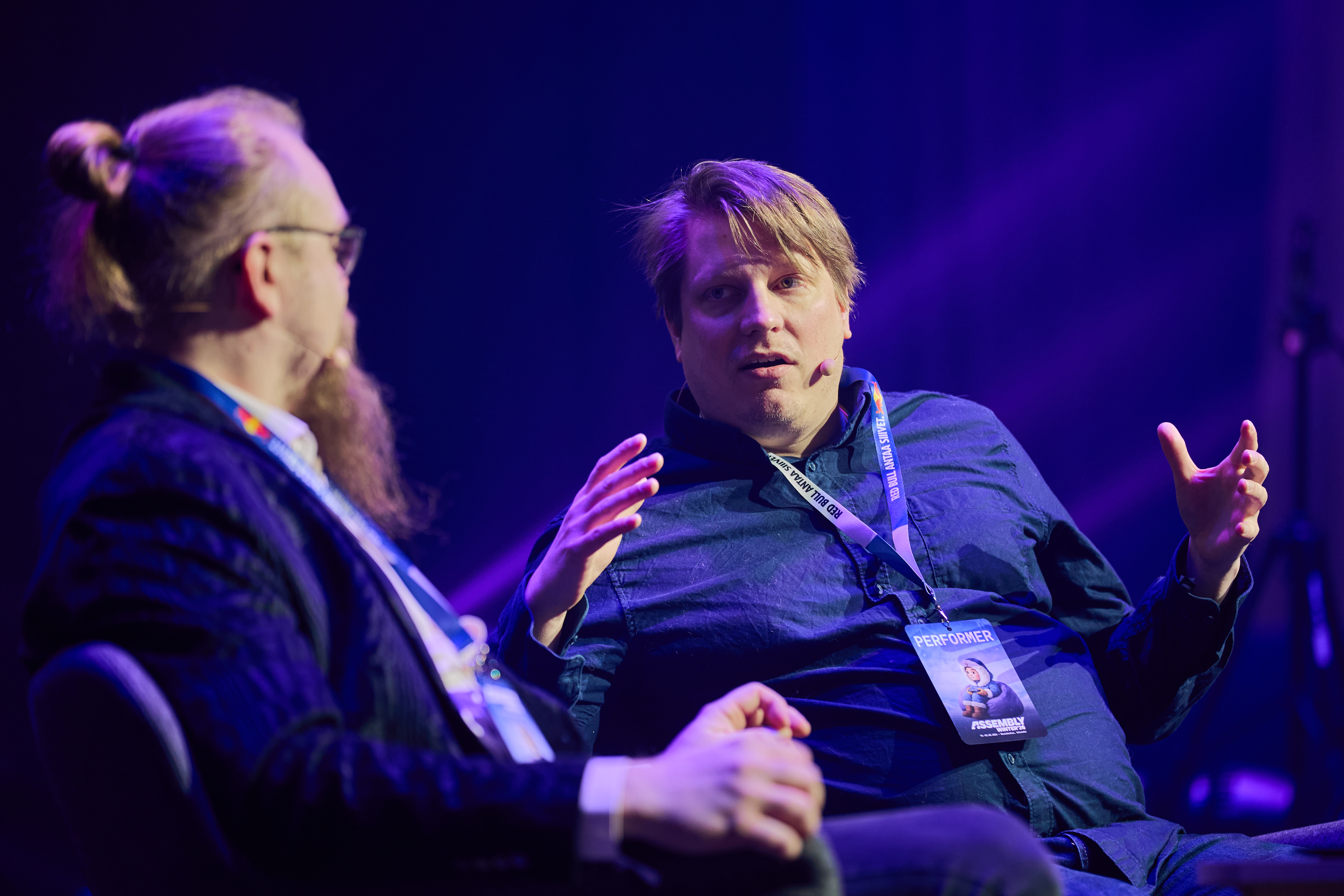 Tuomas Lahtinen lavalla